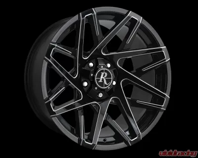 Remington Off-Road Canyon Wheel 20x9 5x150 | 5x139.7 | 5x5.5 0mm Gloss Black Milled Edges - CY2090590GB-M
