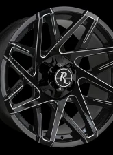 Remington Off-Road Canyon Wheel 20x9 5x150 | 5x139.7 | 5x5.5 0mm Gloss Black Milled Edges                                     - CY2090590GB-M - Image 3