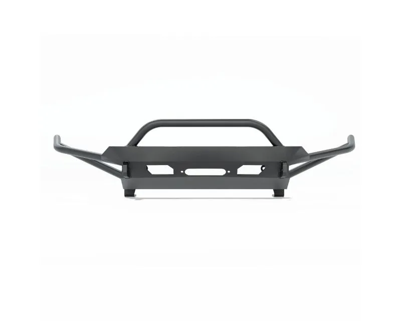 Southern Style Offroad Powdercoated Black 20" Baja Design S8 Cutout Tube Front Bumper without Bull Bar Toyota Tacoma 2016-2023 - SSO-FBR-03-13