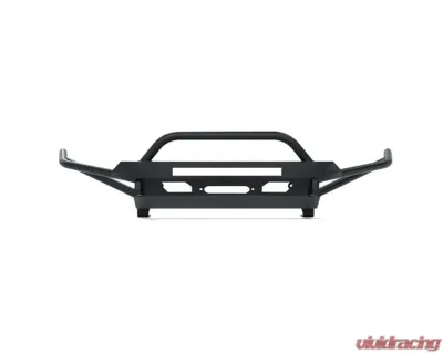 Southern Style Offroad Powdercoated Black Universal 20" Cutout Tube Front Bumper with Bull Bar Toyota Tacoma 2016-2023 - SSO-FBR-03-20