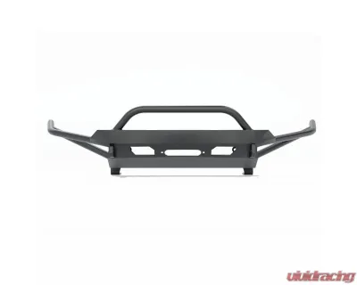 Southern Style Offroad Powdercoated Black 20" Baja Design S8 Cutout Tube Front Bumper with Bull Bar Toyota Tacoma 2016-2023 - SSO-FBR-03-26