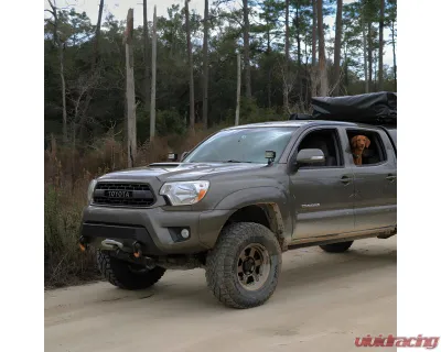 Southern Style Offroad Powdercoated Black Slimline Plain without Bull Bar Toyota Tacoma 2012-2015 - SSO-FBR-03-10