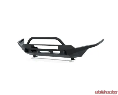 Southern Style Offroad Powdercoated Black 20" Baja Design S8 Cutout Full Plate Front Bumper with Bull Bar Toyota Tacoma 2016-2023 - SSO-FBR-03-36