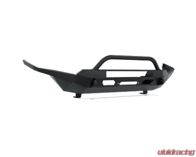 Southern Style Offroad Powdercoated Black 20" Baja Design S8 Cutout Full Plate Front Bumper with Bull Bar Toyota Tacoma 2016-2023 - SSO-FBR-03-36
