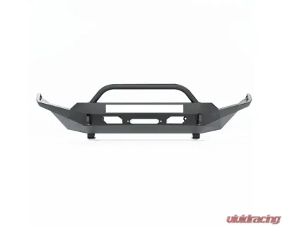 Southern Style Offroad Powdercoated Black 20" Baja Design S8 Cutout Full Plate Front Bumper with Bull Bar Toyota Tacoma 2016-2023 - SSO-FBR-03-36