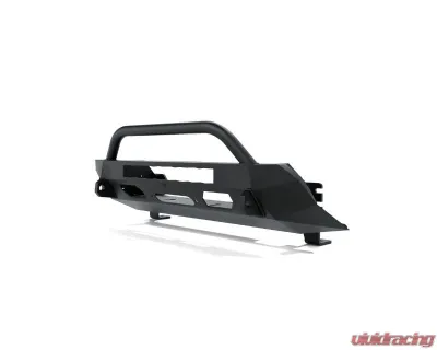 Southern Style Offroad Powdercoated Black 20" Baja Design S8 Cutout Slimline Front Bumper with Bull Bar Toyota Tacoma 2016-2023 - SSO-FBR-03-46