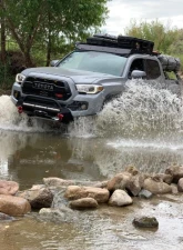 Southern Style Offroad Powdercoated Black 30" Baja Design S8 Cutout Slimline Front Bumper with Bull Bar Toyota Tacoma 2016-2023                                     - SSO-FBR-03-48 - Image 6