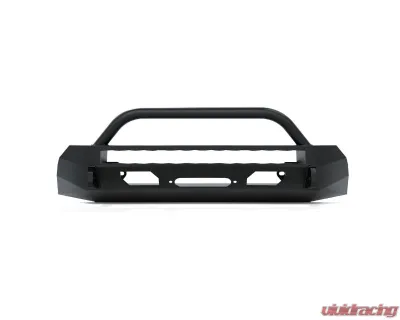 Southern Style Offroad Powdercoated Black 30" Baja Design S8 Cutout Slimline Front Bumper with Bull Bar Toyota Tacoma 2016-2023 - SSO-FBR-03-48