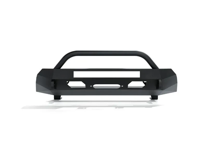 Southern Style Offroad Powdercoated Black Universal 20" Cutout Slimline Front Bumper with Bull Bar Toyota Tacoma 2016-2023 - SSO-FBR-03-50