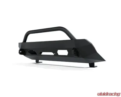 Southern Style Offroad Powdercoated Black Plain Slimline Front Bumper with Bull Bar Toyota Tacoma 2016-2023 - SSO-FBR-03-52