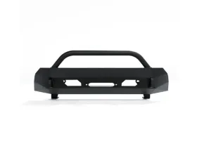 Southern Style Offroad Powdercoated Black Plain Slimline Front Bumper with Bull Bar Toyota Tacoma 2016-2023