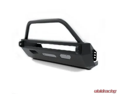 Southern Style Offroad Powdercoated Black 30" Baja Design S8 Cutout Slimline Front Bumper with Bull Bar Toyota 4Runner 2014-2024 - SSO-FBR-03-68