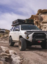 Southern Style Offroad Powdercoated Black 30" Baja Design S8 Cutout Slimline Front Bumper with Bull Bar Toyota 4Runner 2014-2024                                     - SSO-FBR-03-68 - Image 3