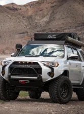 Southern Style Offroad Powdercoated Black 30" Baja Design S8 Cutout Slimline Front Bumper with Bull Bar Toyota 4Runner 2014-2024                                     - SSO-FBR-03-68 - Image 4