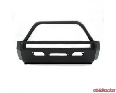 Southern Style Offroad Powdercoated Black 30" Baja Design S8 Cutout Slimline Front Bumper with Bull Bar Toyota 4Runner 2014-2024 - SSO-FBR-03-68