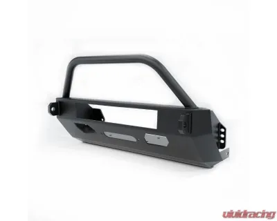 Southern Style Offroad Powdercoated Black Universal 20" Cutout Slimline Front Bumper with Bull Bar Toyota 4Runner 2014-2024 - SSO-FBR-03-70