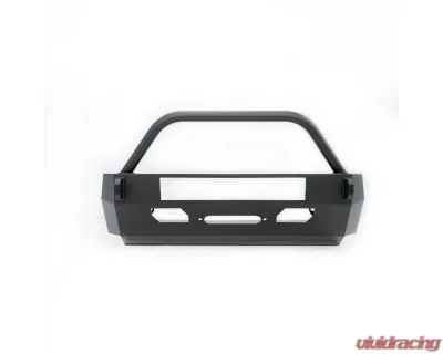 Southern Style Offroad Powdercoated Black Universal 20" Cutout Slimline Front Bumper with Bull Bar Toyota 4Runner 2014-2024 - SSO-FBR-03-70