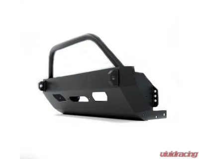 Southern Style Offroad Powdercoated Black Plain Slimline Front Bumper with Bull Bar Toyota 4Runner 2014-2024 - SSO-FBR-03-72