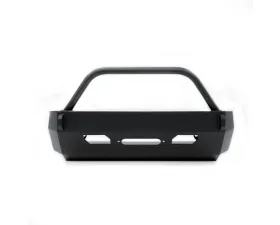 Southern Style Offroad Powdercoated Black Plain Slimline Front Bumper with Bull Bar Toyota 4Runner 2014-2024