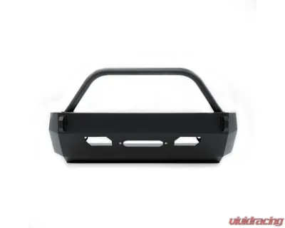 Southern Style Offroad Powdercoated Black Plain Slimline Front Bumper with Bull Bar Toyota 4Runner 2014-2024 - SSO-FBR-03-72