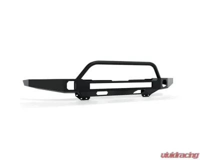 Southern Style Offroad Powdercoated Black Universal 30" Plain Full Plate Front Bumper with Bull Bar Toyota Tundra 2022+ - SSO-FBR-03-90