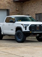 Southern Style Offroad Powdercoated Black Universal 30" Plain Full Plate Front Bumper with Bull Bar Toyota Tundra 2022+                                     - SSO-FBR-03-90 - Image 6