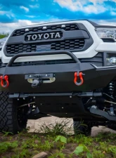 Southern Style Offroad Powdercoated Black Slimeline Stage 2 High Clearance Wings Toyota Tacoma 2016-2023                                     - SSO-FBR-03-97 - Image 3