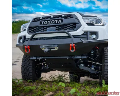 Southern Style Offroad Powdercoated Black Slimeline Stage 2 High Clearance Wings Toyota Tacoma 2016-2023 - SSO-FBR-03-97