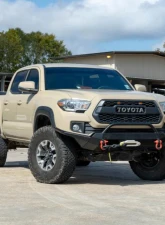 Southern Style Offroad Powdercoated Black Slimeline Stage 2 High Clearance Wings Toyota Tacoma 2016-2023                                     - SSO-FBR-03-97 - Image 4