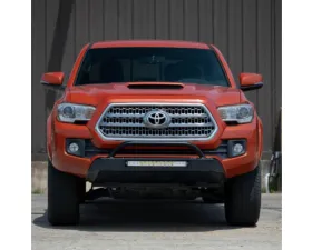 Southern Style Offroad Powdercoated Black Slimline Lite Front Bumper without Bull Bar Toyota Tacoma 2016-2023