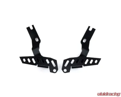 Southern Style Offroad Powdercoated Black Ditch Light Brackets Toyota Tacoma 2016-2023 - SSO-LMT-03-06