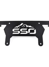 Southern Style Offroad Powdercoated Black Universal Fairlead License Plate Bracket                                     - SSO-LPF-00-05 - Image 3