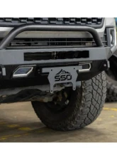 Southern Style Offroad Powdercoated Black Universal Fairlead License Plate Bracket                                     - SSO-LPF-00-05 - Image 10