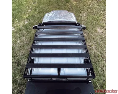 Southern Style Offroad Aluminum Roof Rack with Standard Wind Fairing with 40" Light Bar Cutout Toyota Tacoma 2005-2023 - SSO-RRA-03-11