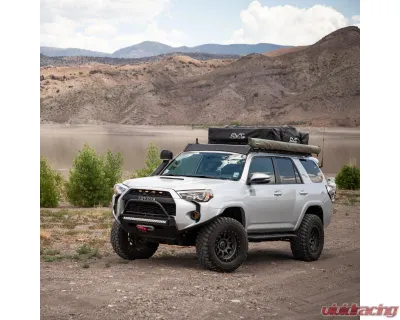 Southern Style Offroad Aluminum Roof Rack with Standard Wind Fairing with No Light Bar Cutout Toyota 4Runner 2010-2024 - SSO-RRA-03-12