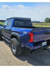 Southern Style Offroad Aluminum Roof Rack with Standard Wind Fairing with 40" Light Bar Cutout Toyota Tacoma 2024+                                     - SSO-RRA-03-15 - Image 12