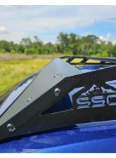 Southern Style Offroad Aluminum Roof Rack with Standard Wind Fairing with 40" Light Bar Cutout Toyota Tacoma 2024+                                     - SSO-RRA-03-15 - Image 16