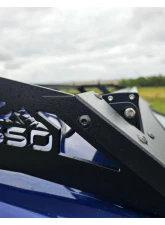 Southern Style Offroad Aluminum Roof Rack with Standard Wind Fairing with 40" Light Bar Cutout Toyota Tacoma 2024+                                     - SSO-RRA-03-15 - Image 8