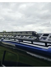 Southern Style Offroad Aluminum Roof Rack with Standard Wind Fairing with 40" Light Bar Cutout Toyota Tacoma 2024+                                     - SSO-RRA-03-15 - Image 9