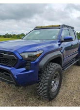 Southern Style Offroad Aluminum Roof Rack with Standard Wind Fairing with 40" Light Bar Cutout Toyota Tacoma 2024+                                     - SSO-RRA-03-15 - Image 19