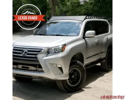 Southern Style Offroad Aluminum Roof Rack with Standard Wind Fairing with No Light Bar Cutout Lexus GX460 2010-2023 - SSO-RRA-03-21