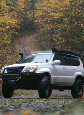Southern Style Offroad Aluminum Roof Rack with Standard Wind Fairing with No Light Bar Cutout Lexus GX470 2003-2009                                     - SSO-RRA-03-28 - Image 2