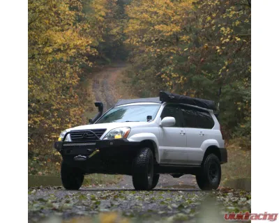 Southern Style Offroad Aluminum Roof Rack with Standard Wind Fairing with No Light Bar Cutout Lexus GX470 2003-2009 - SSO-RRA-03-28