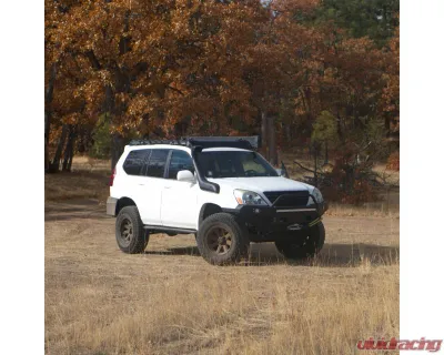Southern Style Offroad Aluminum Roof Rack with Standard Wind Fairing with No Light Bar Cutout Lexus GX470 2003-2009 - SSO-RRA-03-28