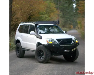 Southern Style Offroad Aluminum Roof Rack with Standard Wind Fairing with No Light Bar Cutout Lexus GX470 2003-2009 - SSO-RRA-03-28
