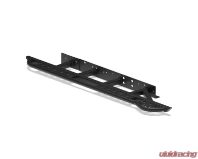 Southern Style Offroad Powdercoated Black Rock Slider Toyota Tacoma Double Cab Short Bed 2005-2023 - SSO-RSD-03-16