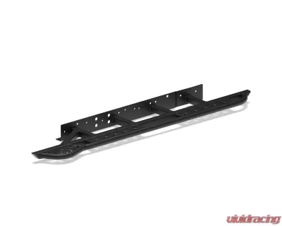 Southern Style Offroad Powdercoated Black Rock Slider Toyota Tacoma Double Cab Short Bed 2005-2023 - SSO-RSD-03-16