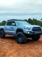 Southern Style Offroad Powdercoated Black Rock Slider Toyota Tacoma Double Cab Short Bed 2005-2023                                     - SSO-RSD-03-16 - Image 9