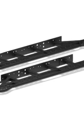 Southern Style Offroad Powdercoated Black Rock Slider Toyota Tacoma Double Cab Short Bed 2005-2023                                     - SSO-RSD-03-16 - Image 2