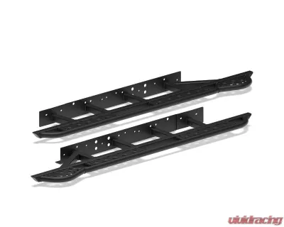 Southern Style Offroad Powdercoated Black Driver Side Rock Slider Toyota Tacoma Double Cab Short Bed 2005-2023 - SSO-RSD-03-14